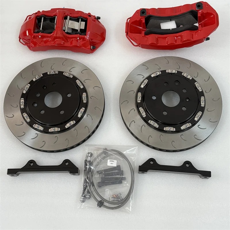 Top Big Brake Kit Series GT6 for Full Set Disk Brake Calipers Pads Compatible E46 Patrol Golf X5